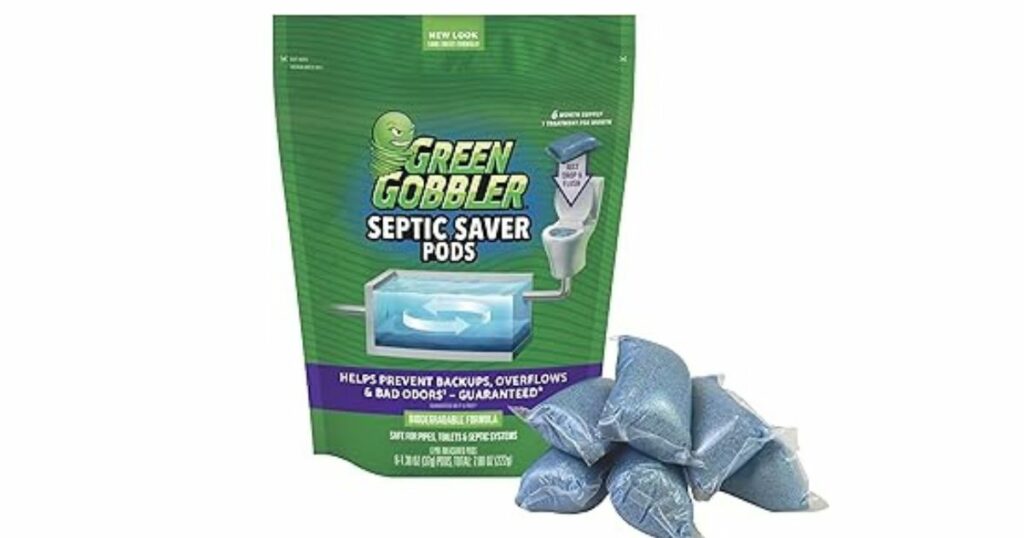 Green Gobbler Septic Tank Treatment Packets - Top Recommended Septic Tank Treatments