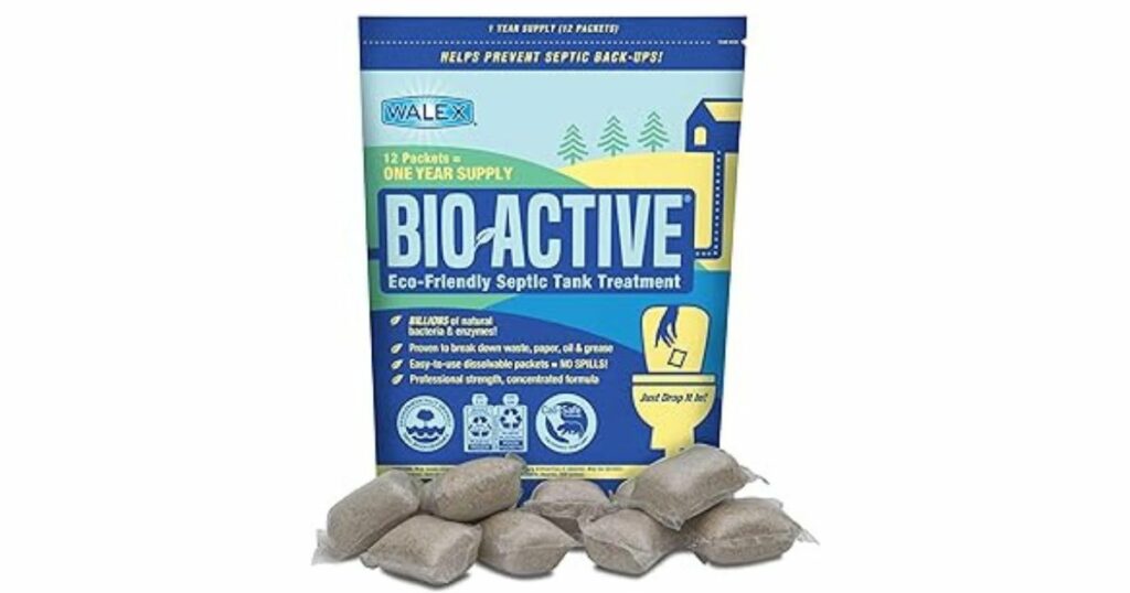 Walex Bio-Active Septic Treatment Drop-Ins - Top Recommended Septic Tank Treatments