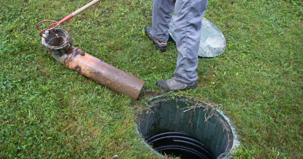 septic company - clogged line - avoid flushing